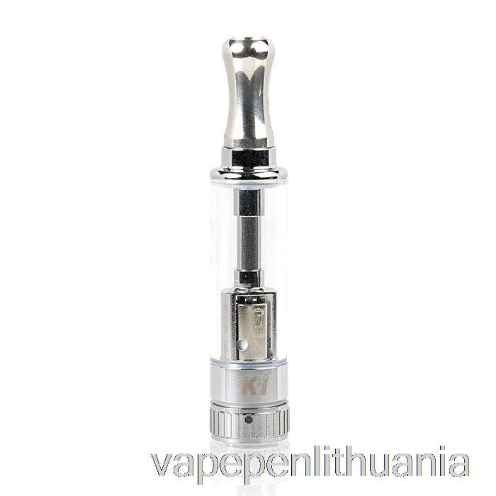 Aspire K1 Glassomizer Bvc Bakas Nerūdijančio Plieno Vape Skystis